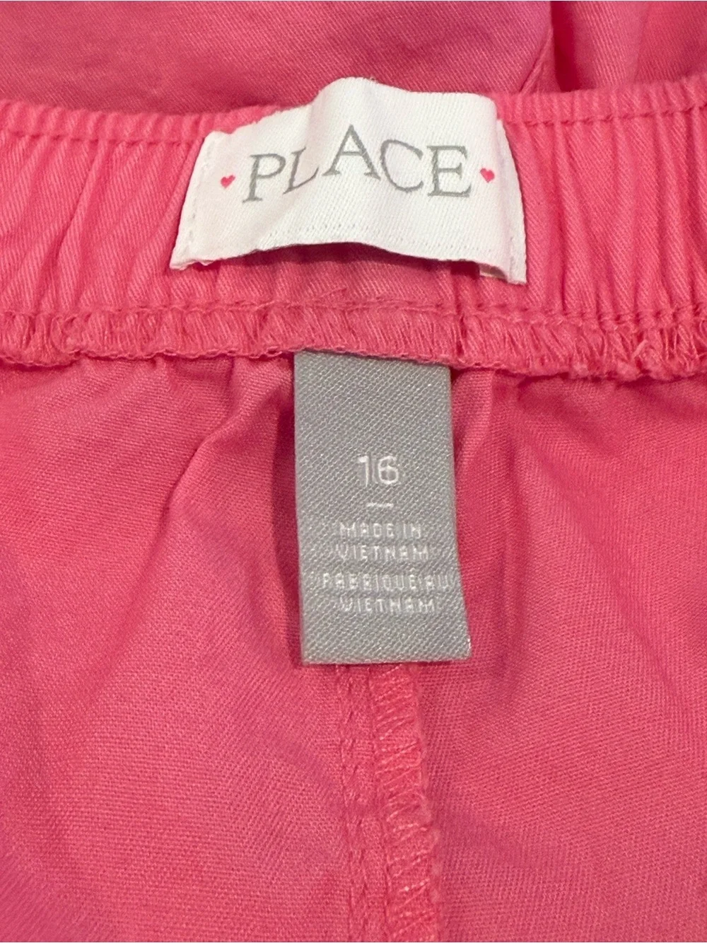 The Children’s Place Girls XL (16) Bundle 2 Cotton summer coastal Shorts